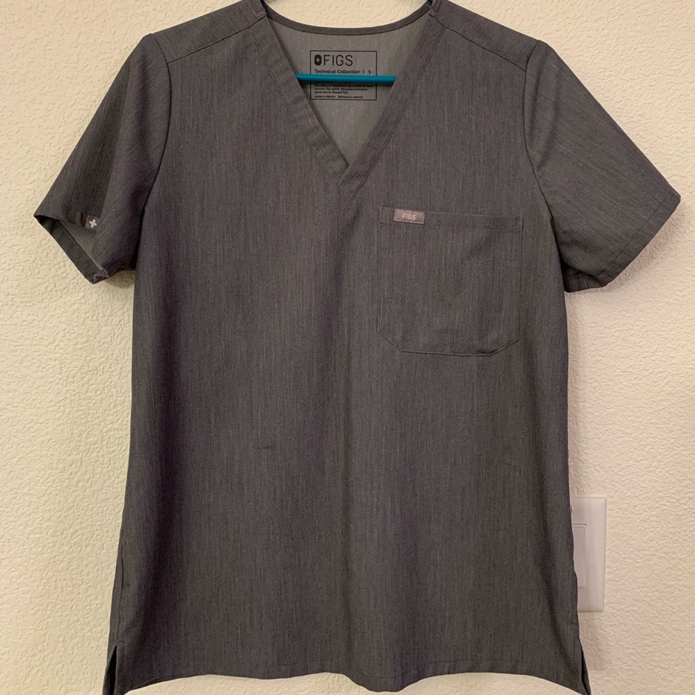 Women's Graphite Catarina™ - One-Pocket Scrub Top